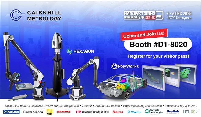 Cairnhill Metrology @ Manufacturing Indonesia 2025